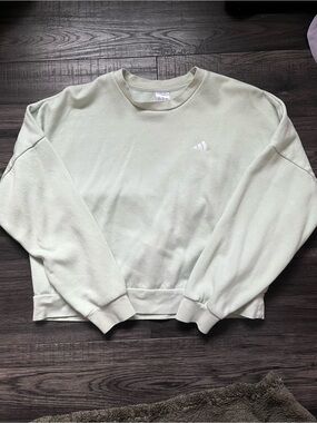 Adida Women’s Mint Green Crewneck Sweatshirt